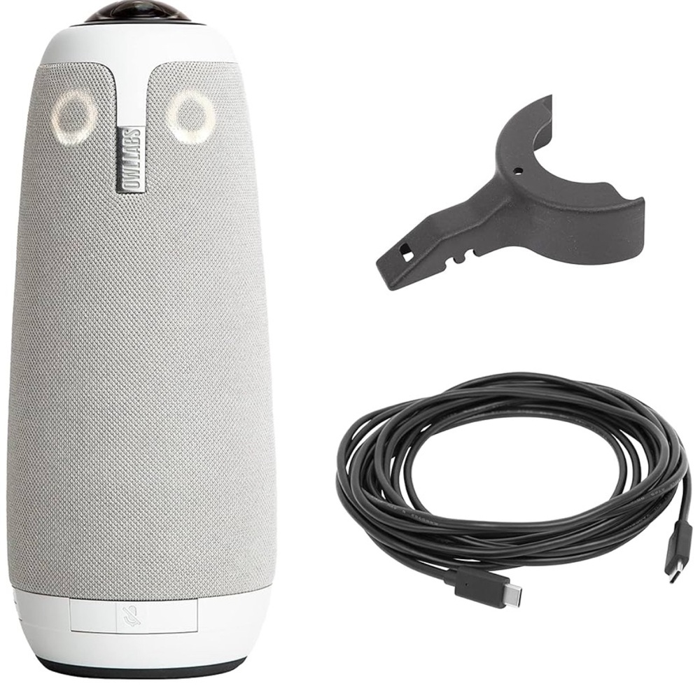 Meeting Owl 3 Premium Pack: 360-Degree, 1080p HD Smart Video Conference Camera,
